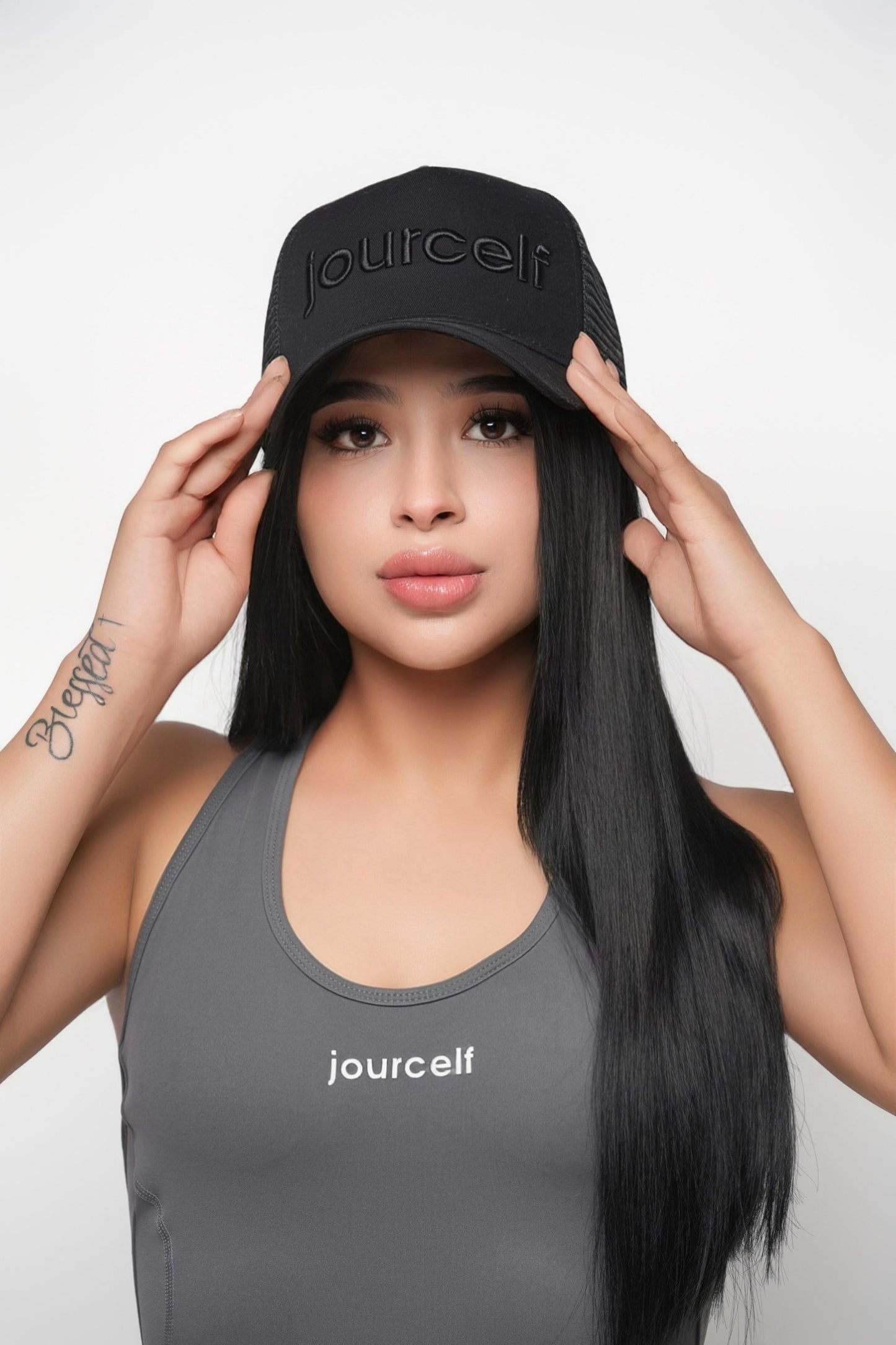 Embrace Trucker Hat - Black