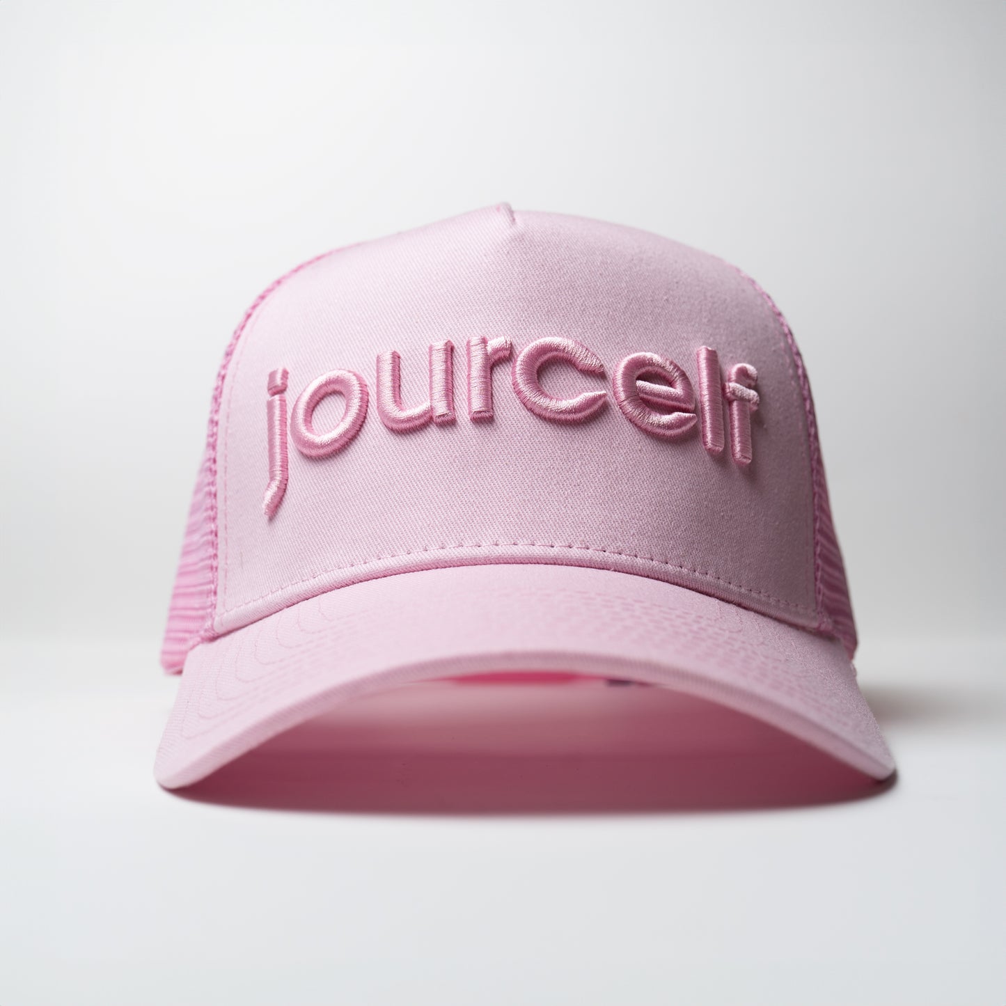 Embrace Trucker Hat - Pastel Pink