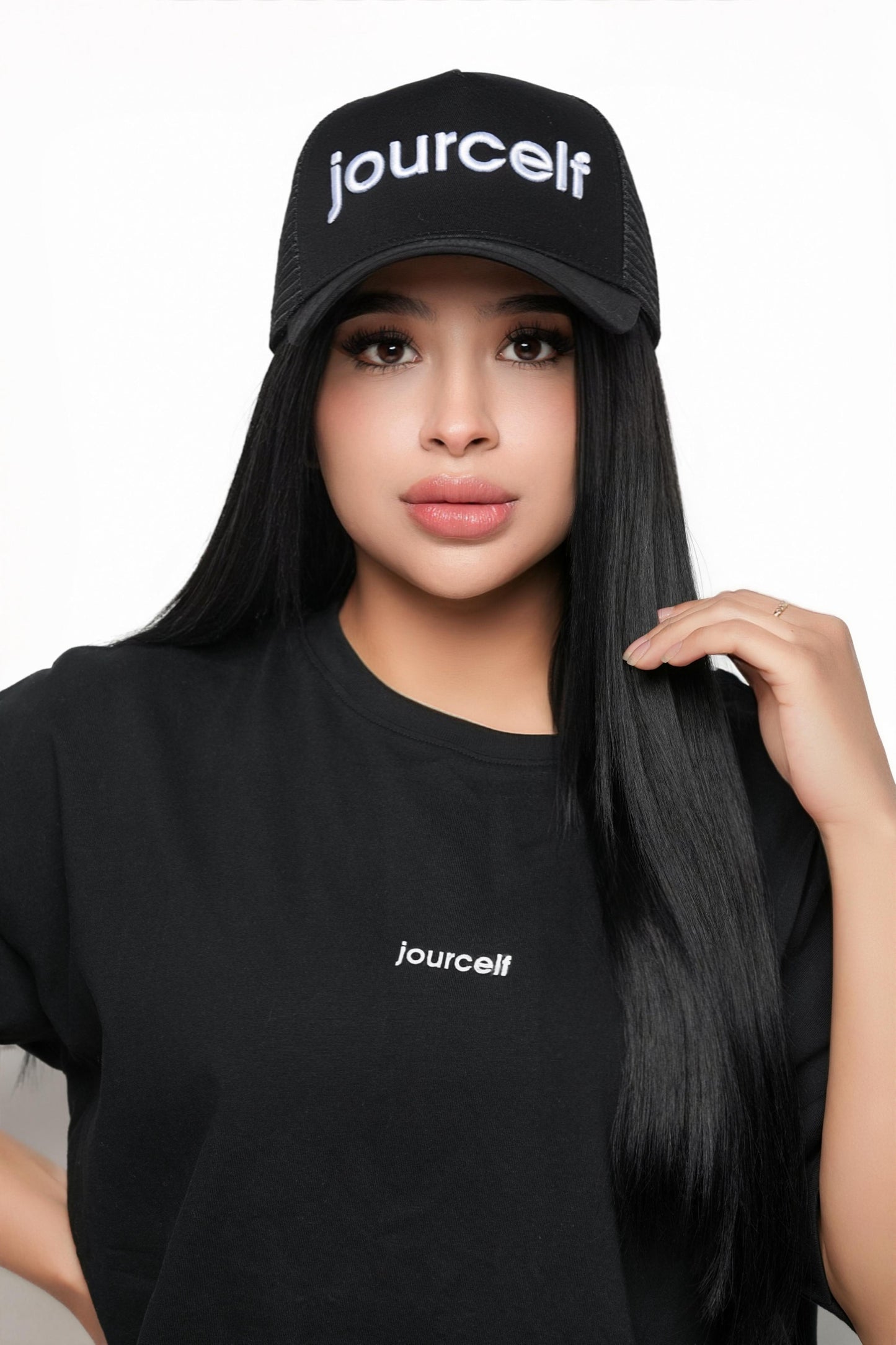 Embrace Trucker Hat - Black/White
