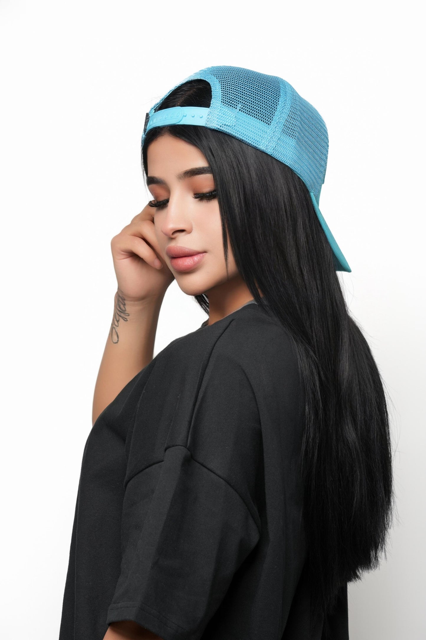 Embrace Trucker Hat - Sky Blue