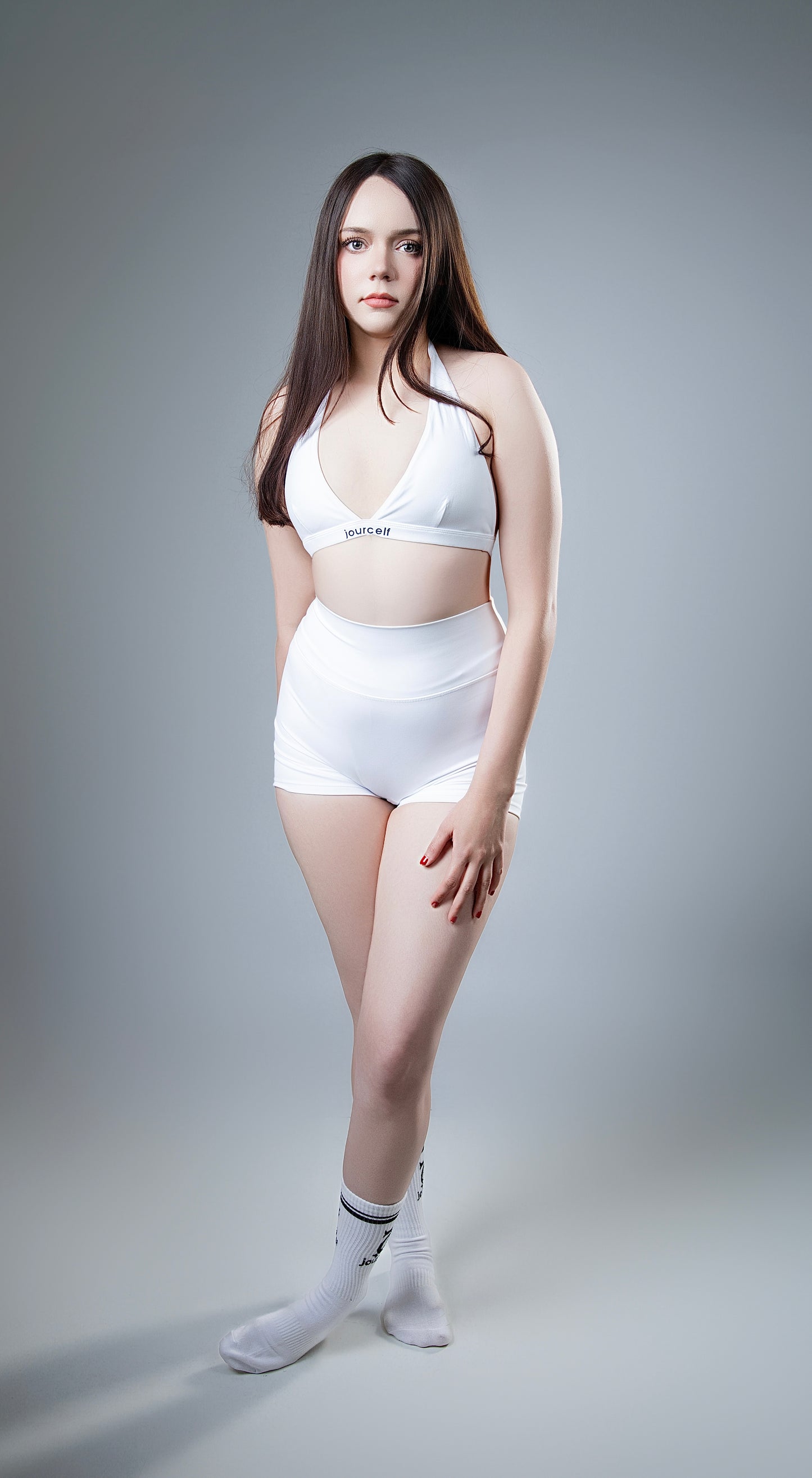 Confident Shorts - White